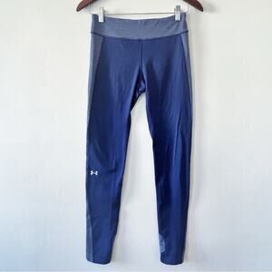 Under Armour Navy & Gray Performance Leggings Size Small EUC